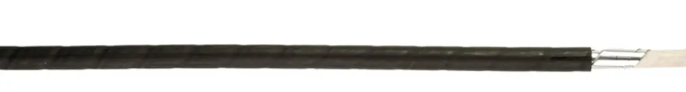 Câble NN-CLN FE05, 5×2.5mm² LNPE sans halogène armé 90°C noir B2ca Une longueur