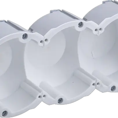 Hohlwanddose AGRO Quickbox 1×3 Ø83mm Schallschutz 