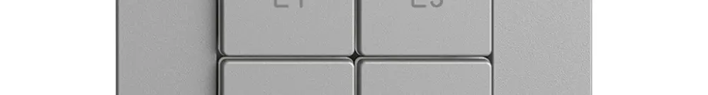 Comando per pulsante scena 4 scene/4T WLAN Edue Wiser silver 