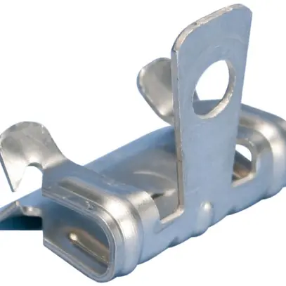Attache de rebord Caddy trou Ø7mm rebord 3…8mm, acier fin 