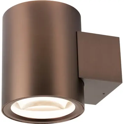 LED-Wandleuchte SLV OCULUS 15W 1110lm 920…930 DIM direkt/indirekt Ø90mm Kupfer 