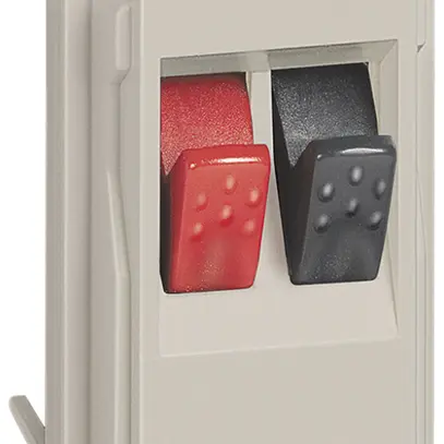 Presa audio Living Now con terminale a morsetto 1 modulo sand 