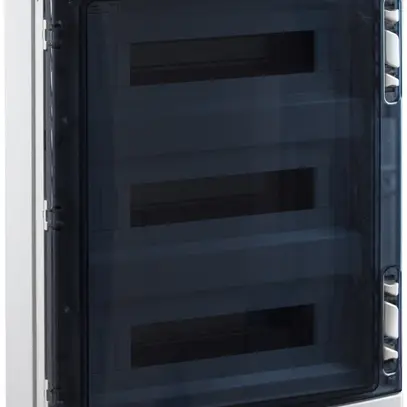 Scatola AP Elcase 586×418×148mm 3×18 moduli IP65 IK08 650°C ABS/PC grigio 