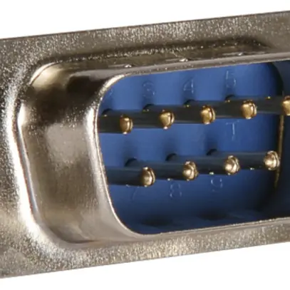 Connecteur mâle D-Sub Partrade 9c à souder 