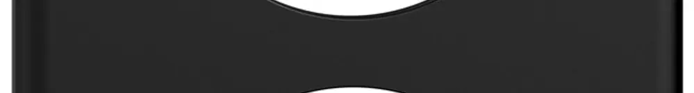 Piastra di copertura INC STANDARDdue SNAPFIX® 2×1/1×2 2×Ø50 90×150mm ne 