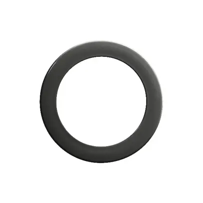 Anello di protezione nero per lam-pada spia, per centraggio lente 