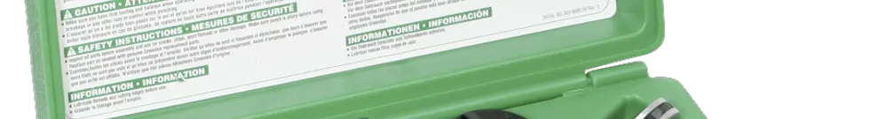 Blechlocher-Satz Greenlee Slug-Buster komplett M16-M63 