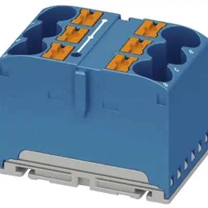 Blocco di distribuzione PX PTFIX 6X10/S BU 