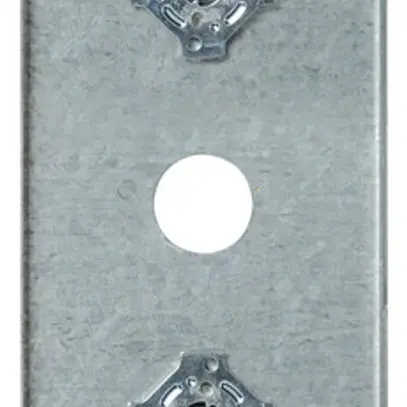 Plaque de montage Siedle 4× 84×392×30mm 