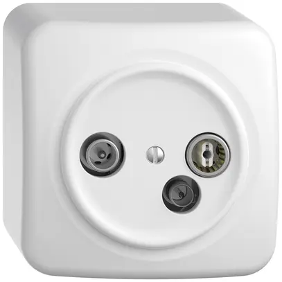 Prise antenne AP TV-R-données STANDARDdue SNAPFIX® 11dB bc 