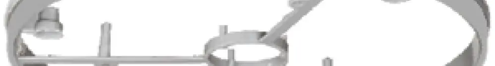 Anneau frontal avec joint Ø240mm pour KompaX 1 Kaiser 