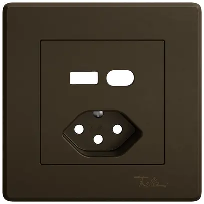 Kit de montage ENC EDIZIO.liv SNAPFIX® pour combinaison USB A+C/prise T13 br 