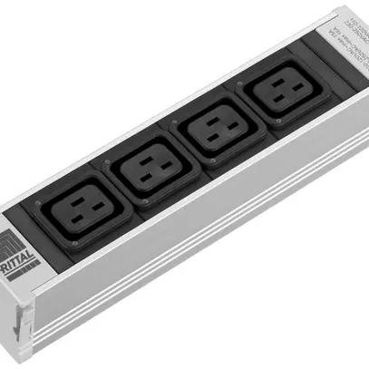 Distributore di corrente Rittal DK 7859.130 250mm 4×C13 indicatore di potenza 