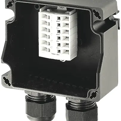 Boîte de dérivation EEx thuba 2×M25 pour câble Ø10…17mm 4xEx-e 1xPE IP66 