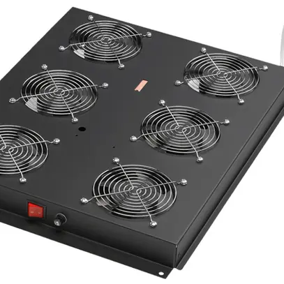 Ventilateur ROLINE 420×50×530mm 230V ventilateur de toiture noir 648m³/h 