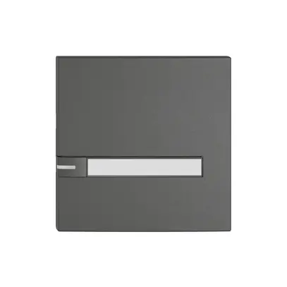 Pulsante 1/1 EDIZIO.liv SNAPFIX® p.KNX&UNI c.LED c.targ.comando 1 tasto grs 