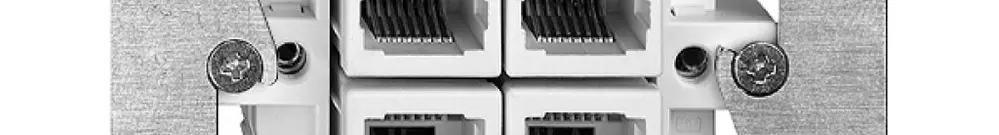 Presa INC 4×RJ45/u 4P sep. FH ITplus 