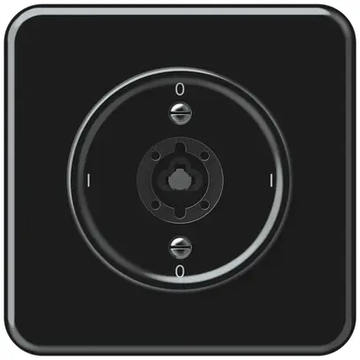 Interrupteur à clé ENC origin interrupteur 0/3L 16A 250V 0-I-0-I 92×92mm noir 