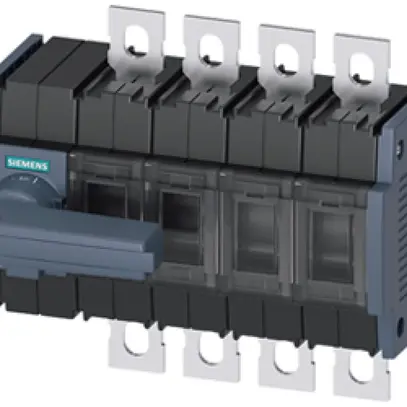 Sectionneur de charge AMD Siemens SENTRON 3KD2 4P 80A 1000V 4CO IP00 gris 