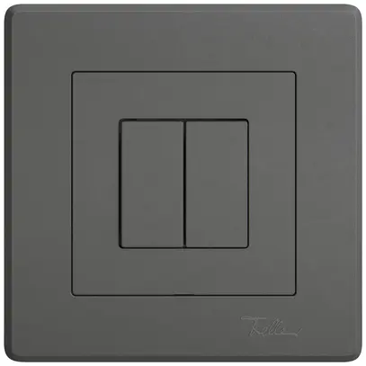 UP-Nebenstelle Schalter EDIZIO.liv Wiser SNAPFIX® 2 Kanal 2 Tasten dgu 