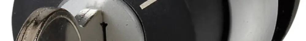 Bouton à clé ETN RMQ 2 pos. O-I à rappel sz, Ring chromé 