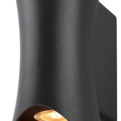 Applique LED SLV MODELA 7.5W 770lm 827 IP65 REG diretto/indiretto nero 