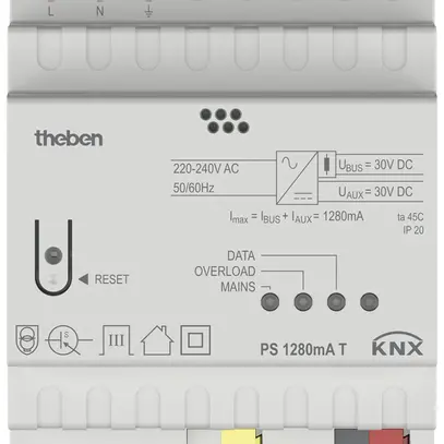Alimentazione AMD Theben PS 1280mA T KNX 