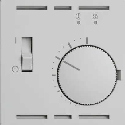 Termostato ambiente INC EDIZIOdue grigio chiaro, con sonda et cavo 