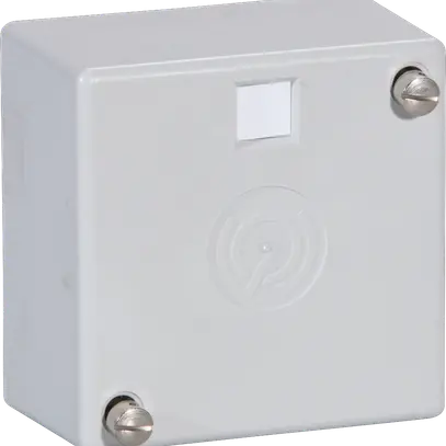 Couvercle plastique 78×78mm gris clair pour A W2094/5K, 2097K, 2069K 