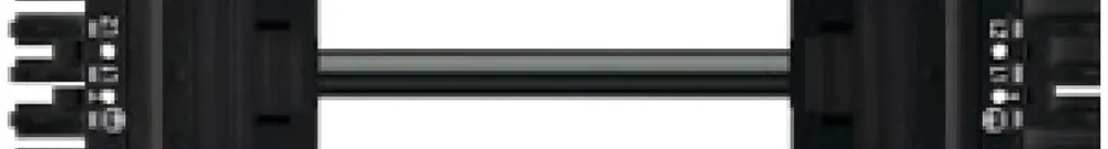 Verbindungsleitung WINSTA MIDI 5×2.5mm² 20A 400V 3m Kod.A schwarz 