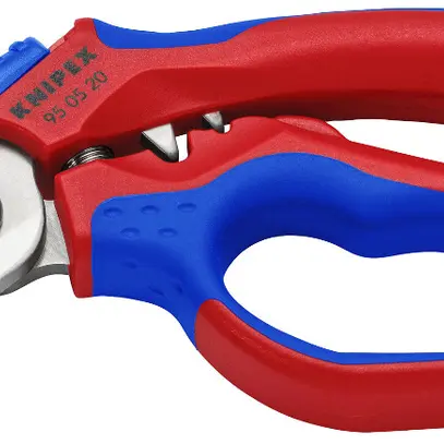 Elektrikerschere KNIPEX 45° 160mm 0.5…6 mm²/10…25mm² 