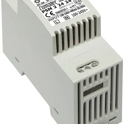 Alimentation AMD Comatec PSM2, IN: 100…240VAC, OUT: 24VDC/24W, stabilisé, 2UM 