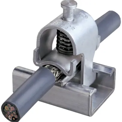 Morsetto schermato 8.5…12.5 Al per barra profilata a C W4382/4383 