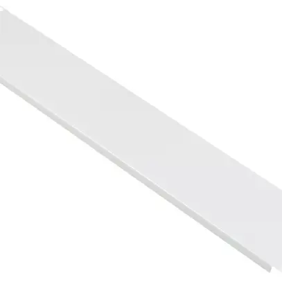 Cache frontal ROLINE 480×89mm acier gris 