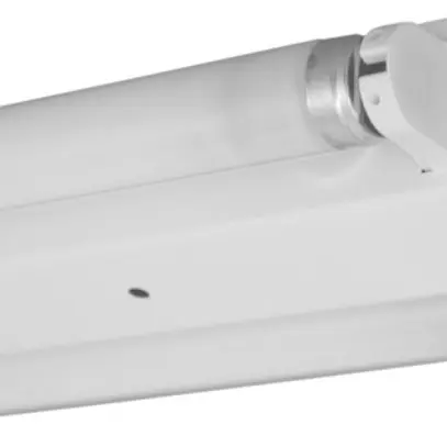 Armature fluorescente Zincor 2×58W BE sans tube blanc 