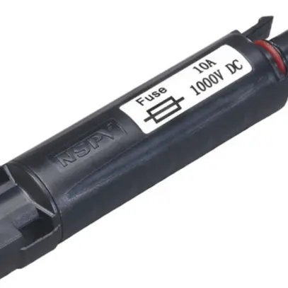 Fiche porte-fusible Flury compatible MC4, 10A 