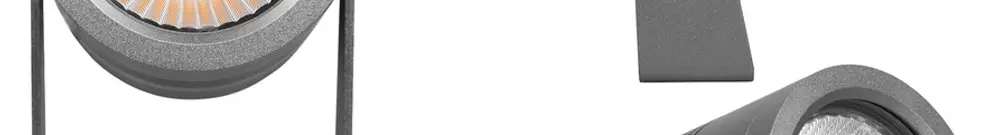 Proiettore LED CHARLY XL 25W 2700K IP67 MB 89×145mm grigio 