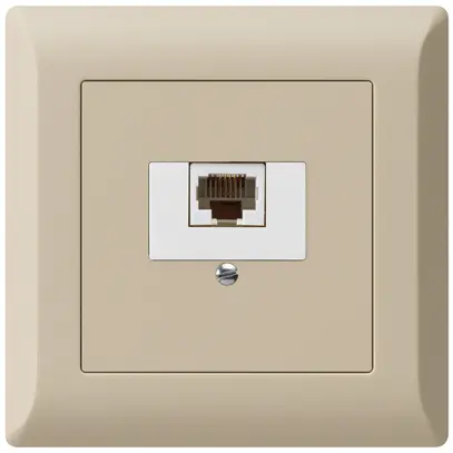 Boîte ENC kallysto.line 1×RJ45u beige 