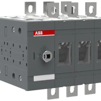 Commutateur de charge ABB OT160E03C, 3P 160A/690V, commutation ouverte I-O-II 