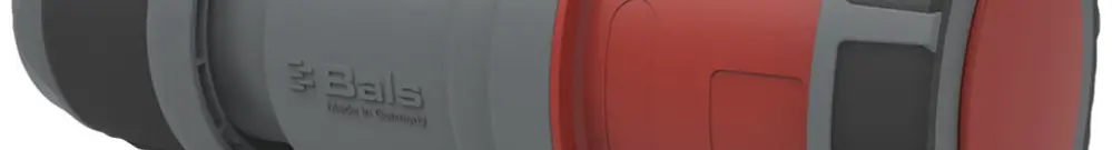 Prise mobile CEE Bals INNOLINQ-Design 5P 125A 400V rouge 6h IP67 contact pilote 