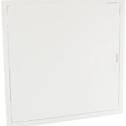 Cache avec porte Legrand blanc pour MM13/18 