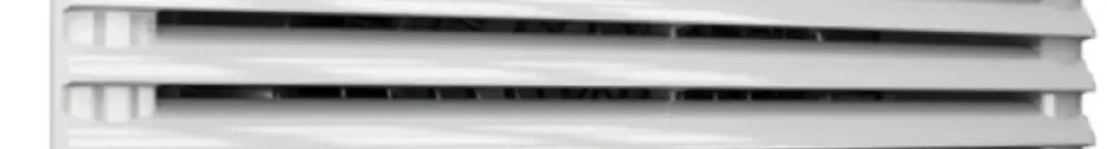 Filtre de sortie Rittal gris ABS SK 3239.200 204×204×24mm 