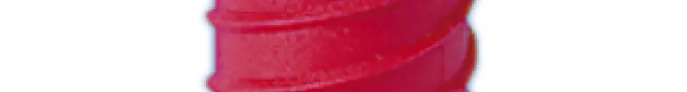 Tampon de raccordement R&M UDI M20 rouge 