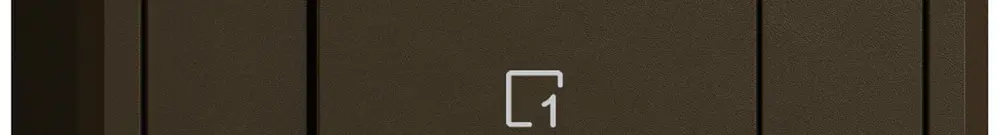 Pulsante scene AP EDIZIO.liv Wiser SNAPFIX® 1 scena 1 tasto WLAN ma 
