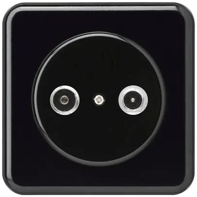 Presa d'antenna INC basico TV-R mont.C 4dB 2GHz nero 