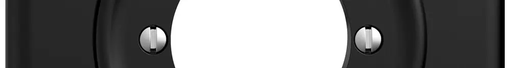 Kit di montaggio INC STANDARDdue SNAPFIX® pulsante girev.c.chius.Ein → ← Aus ne 