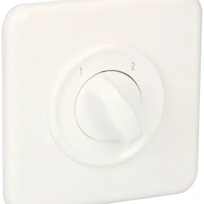 Commutateur ENC SDUE, 20A, 2P, 90×90mm, 60°, 1-2, blanc 