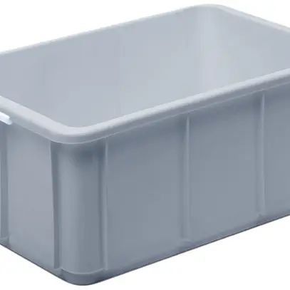 Contenitore impilabile Georg Utz STANDARD 400×600×232mm, 40L, grigio 