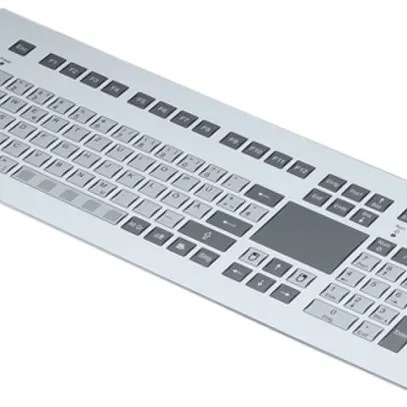 Tastiera Rittal SM 6446.030 177mm 482.6×30mm USB DEU grigio 