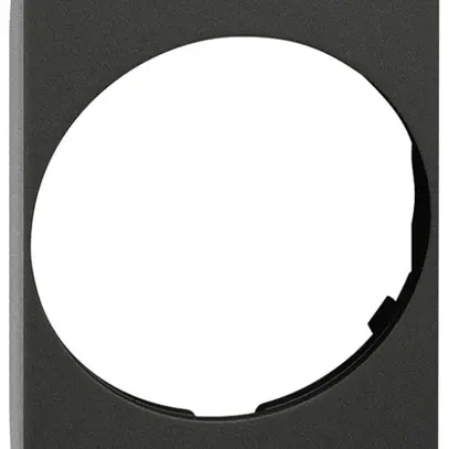 Copertura Living Now 2 moduli per presa Schuko nero 